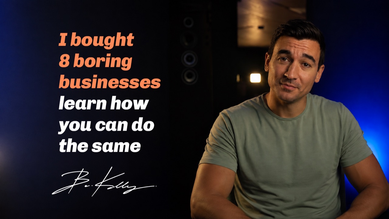 Ben Kelly, founder of Acquisition Ace